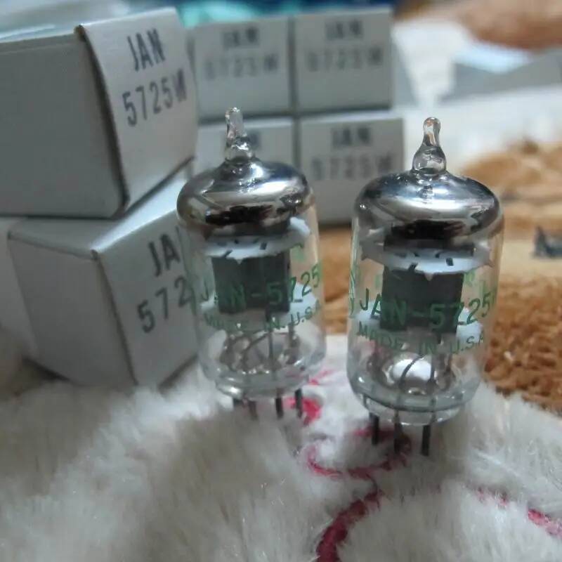ใหม่ Original Box GE 5725 JAN Tube อัพเกรด 6J16AK5EF955654403 403B ไฮไฟเสียงวาล์วอิเล็กทรอนิกส์หลอดเ