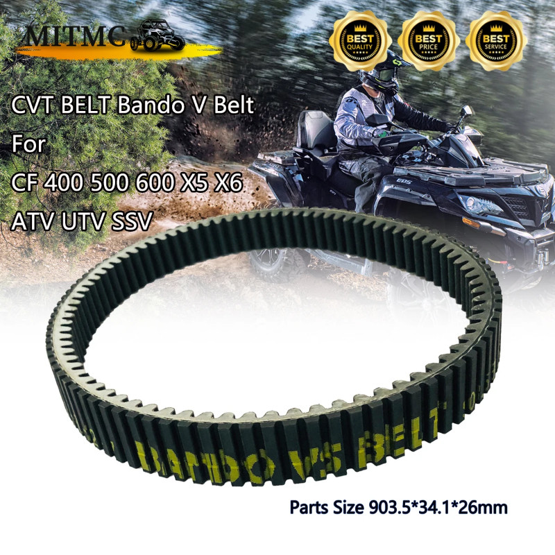Original BANDO CVT BELT Bando V Belt  For CF400 500 600 X5 X6 ATV UTV SSV CF188 Engine Repair Parts