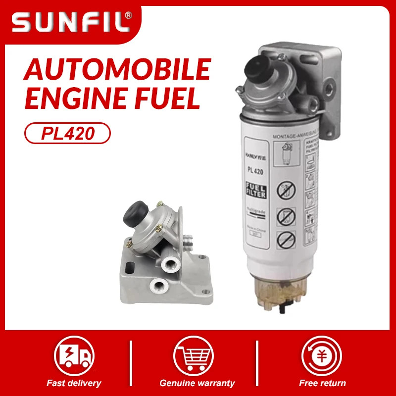 automobile engine fuel PL420 fuelwater separator filter diesel engine FS19907 1433649 SOLARIS DAF M
