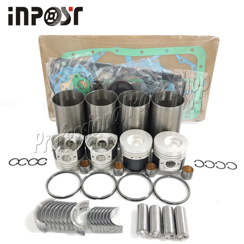 New K4N Overhaul Engine Rebuild Kit For Mitsubishi Engine Cat 305CR Kobelco SK045 Excavator（Direct