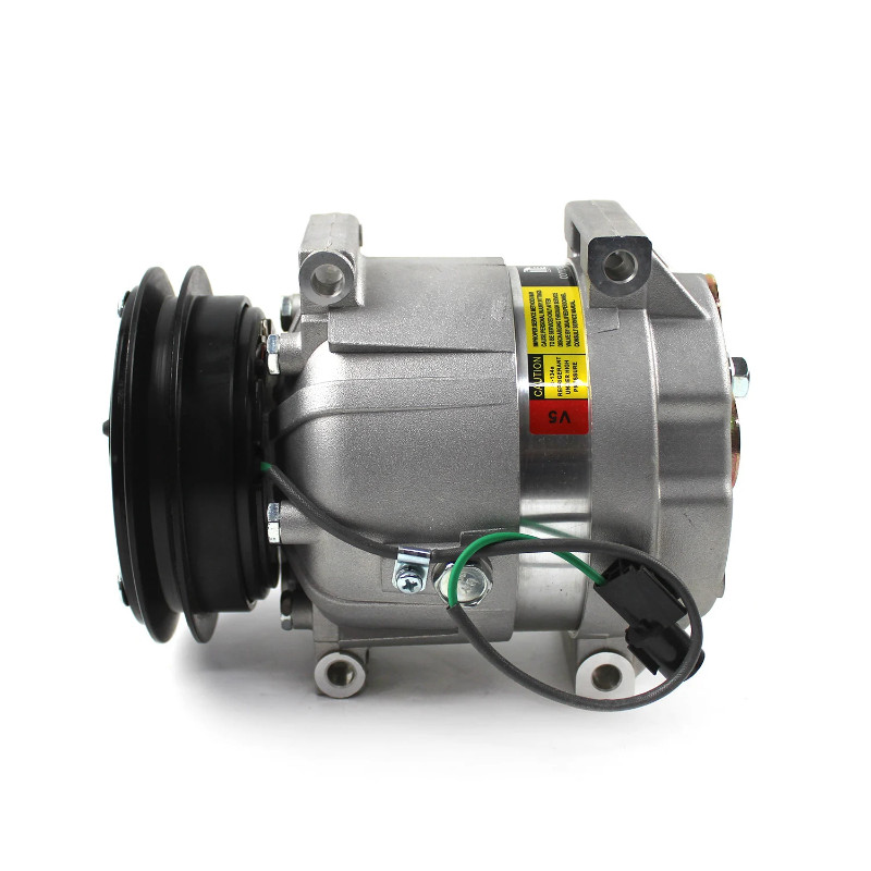 24V Air Conditioner Compressor For Hyundai R200W-7A R210/220LC-7H R210LC-7A R210NLC-7A R220LC-9SH 1
