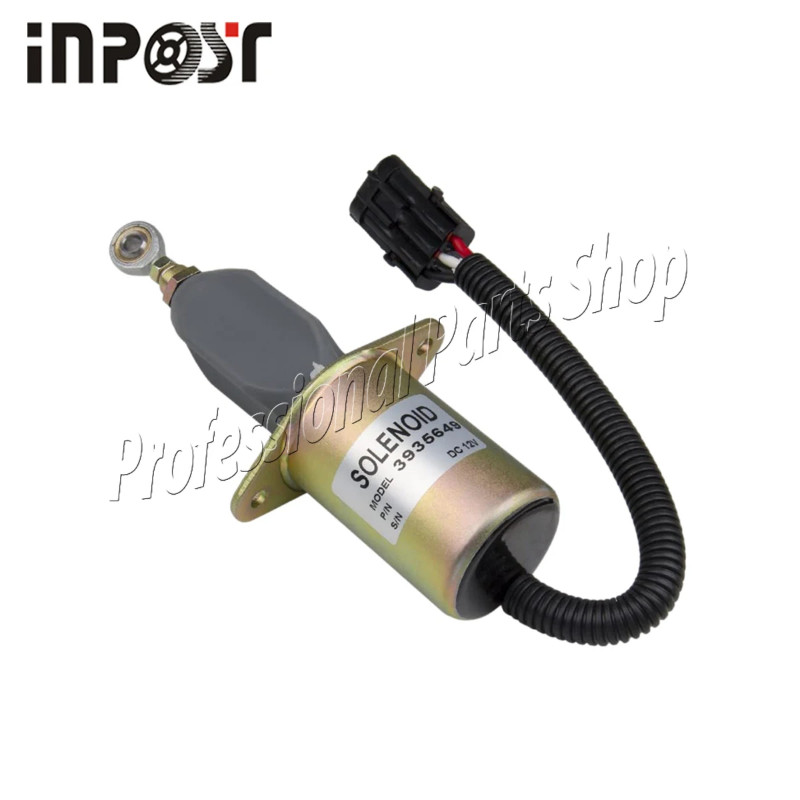 12V Shut Off Solenoid SA-4764-12 for Cummins 5.9L 8.3L Dodge RAM Engine 4B 6B 6CT