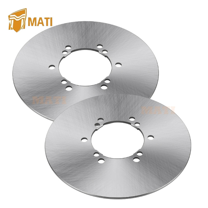 MATI Front Brake Rotor Disc 2PCS for Polaris Big Boss 250 350L 400L 500 Sportsman 335 400 500 Xplor