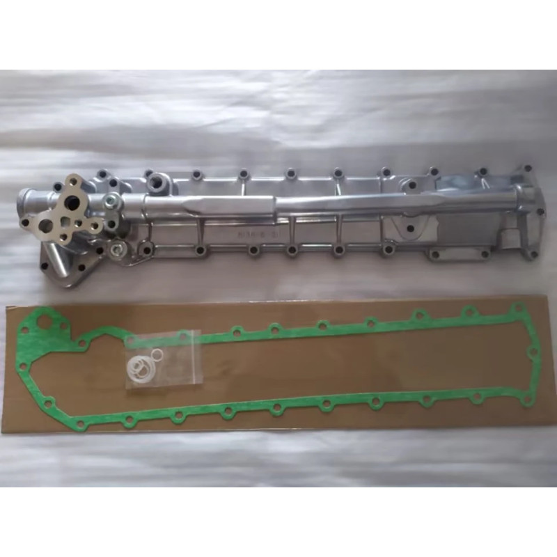 6D105 Oil Cooler Cover Radiator Side Cover With Gasket Fit For 6D105 Komatsu PC200 PC220 PC200LC-3