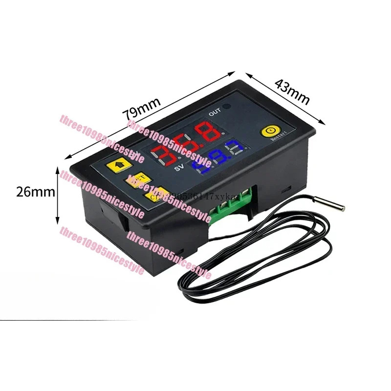 W3230 High Precision Temperature Controller Digital Display Thermostat Module Temperature Control S
