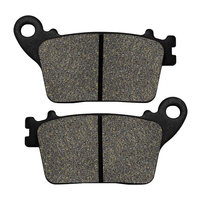 Cyleto Motorcycle Rear Brake Pads for Kawasaki ZX6R Ninja ZX 636 6R 2013-2020 ZX10R ZX10RR ZX 1000
