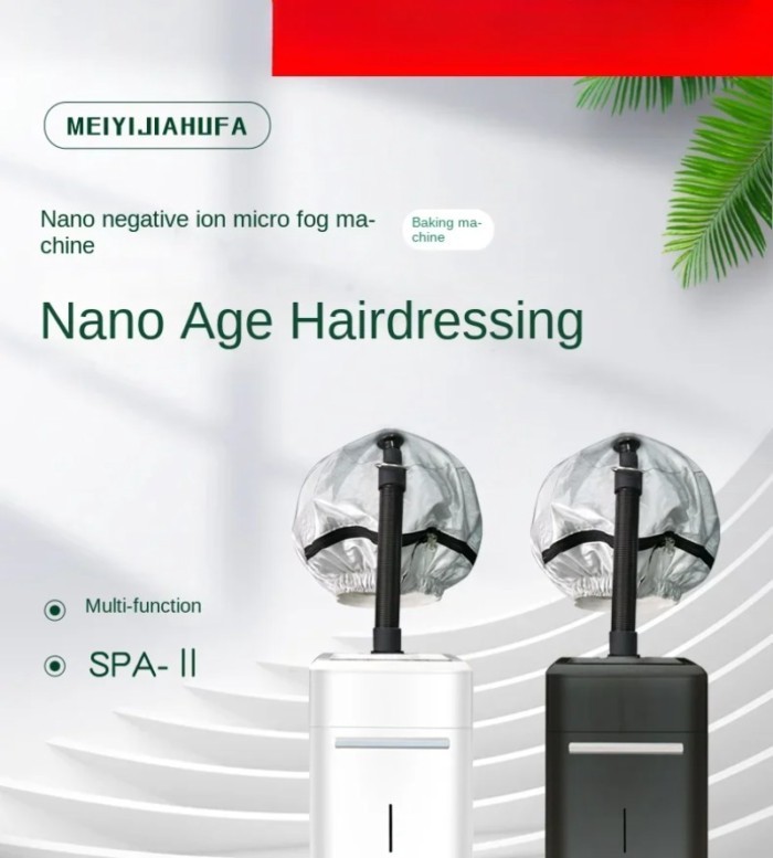 Care Spray Machine  Hair SPA Baking Oil Machine Hair Conditioner Negative Ion Nano Hydrating Steam