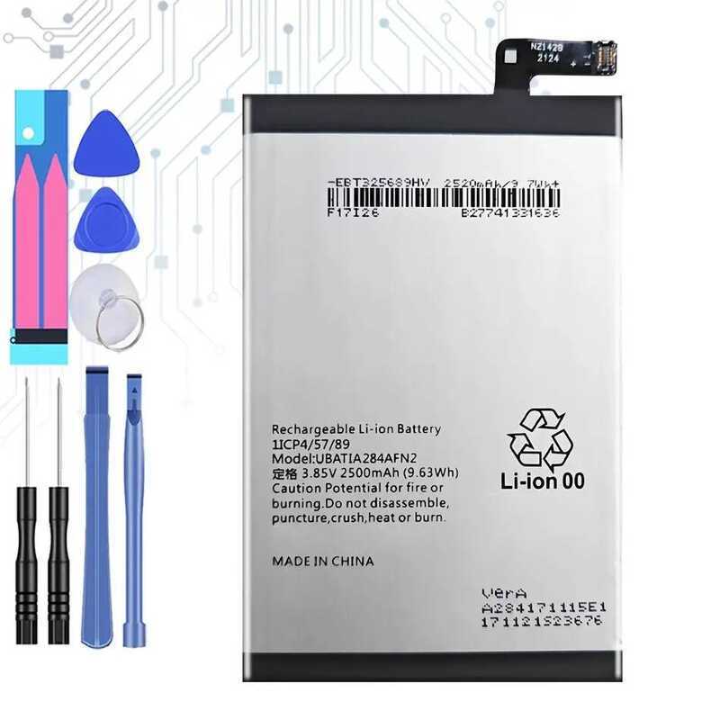 Mobile Phone Battery UBATIA284AFN2 2500mAh For Sharp Aquos R Compact SHV41 701SH