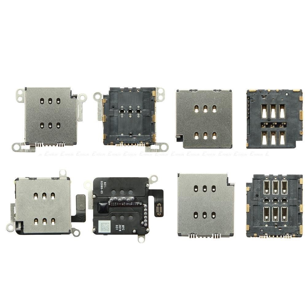 ซิมการ์ด Reader ผู้ถือถาดซ็อกเก็ตสําหรับ IP X XR XS 11 Pro Max ซิมการ์ด Flex Cable