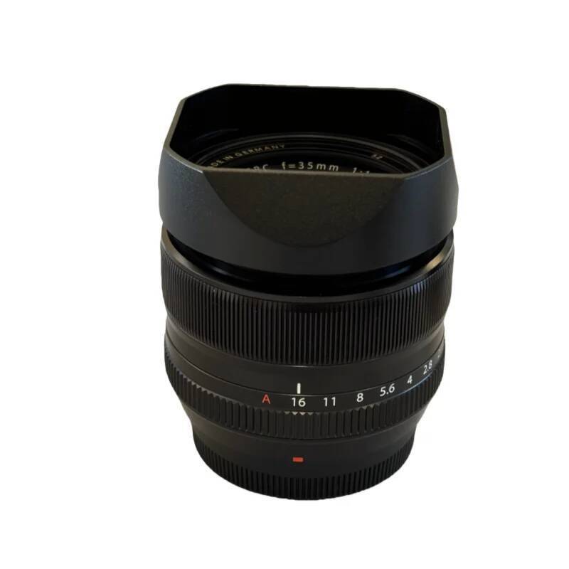 Bayonet Square Lens Hood & Cap Kit สําหรับเลนส์ Fujifilm Fujinon XF35mm F1.4 R / XF18mm F2 R / XF 60