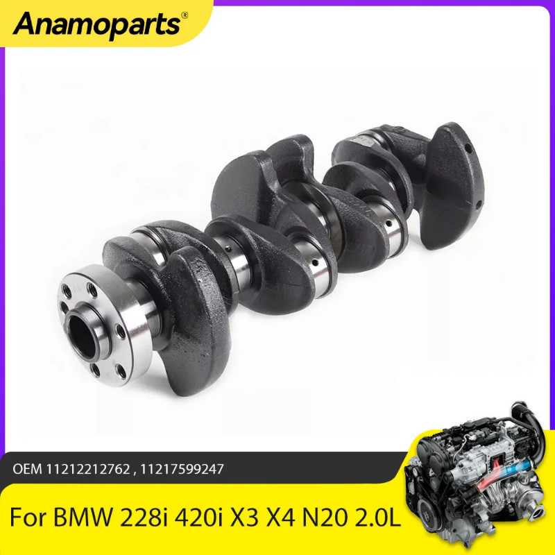 Engine Parts Crankshaft Fit 2.0 L T N20 N26 L4 Gas For For BMW X1 X3 X4 X5 Z4 220i 320i 328i 428i 5