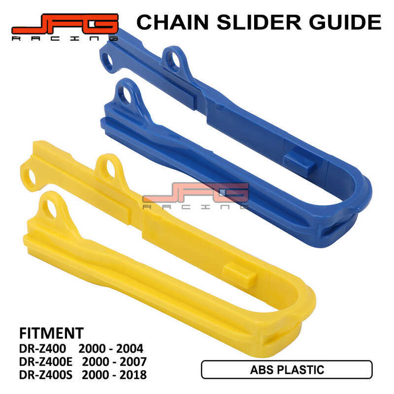เหมาะสําหรับ DR-Z4/Z4E/Z4S Off-Road รถจักรยานยนต์การปรับเปลี่ยนอุปกรณ์เสริมพลาสติกคู่มือโซ่กาวแบนส้อ