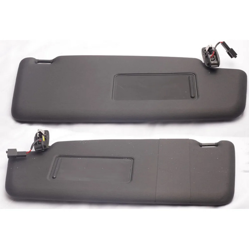 1K8857551 1K8857552 Black Front Left Blind Sun Visors With Cable For VW Scirocco 56D857551 56D85755