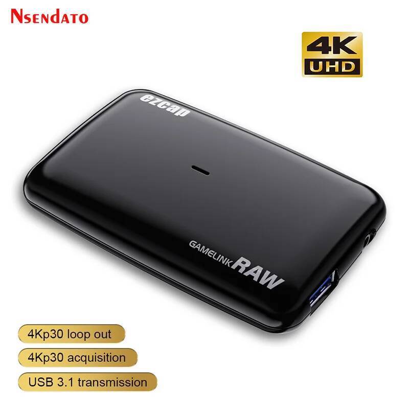 Ezcap321 4K 30hz USB3.0 HDMI วิดีโอเกม Capture Card Live Streaming กล่องบันทึกวิดีโอ Grabber Capture