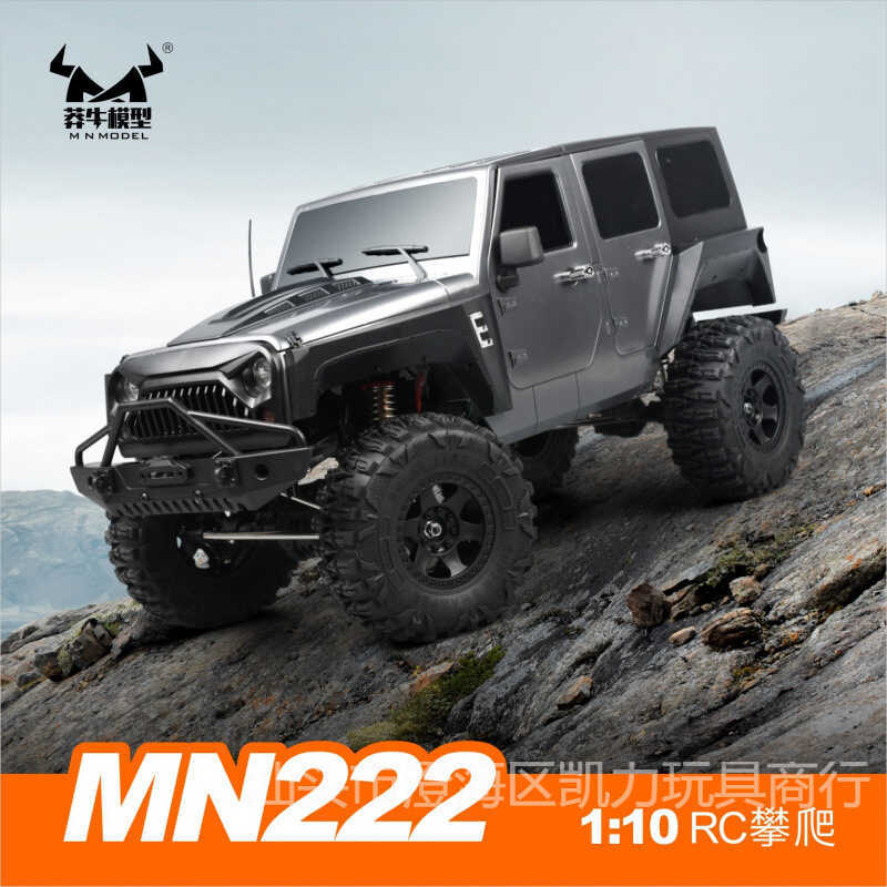 สินค้าใหม่ Mangniu MN222 Full Scale 1: 10 รีโมทคอนโทรลรถของเล่น 2.4G ขับเคลื่อนสี่ล้อ Off-Road ปีนเข