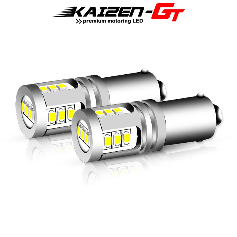 2PCS Error Free Bay9s H21W 64136 Xenon White LED Backup Reverse Light Bulbs For BMW LCI F30 3 Serie