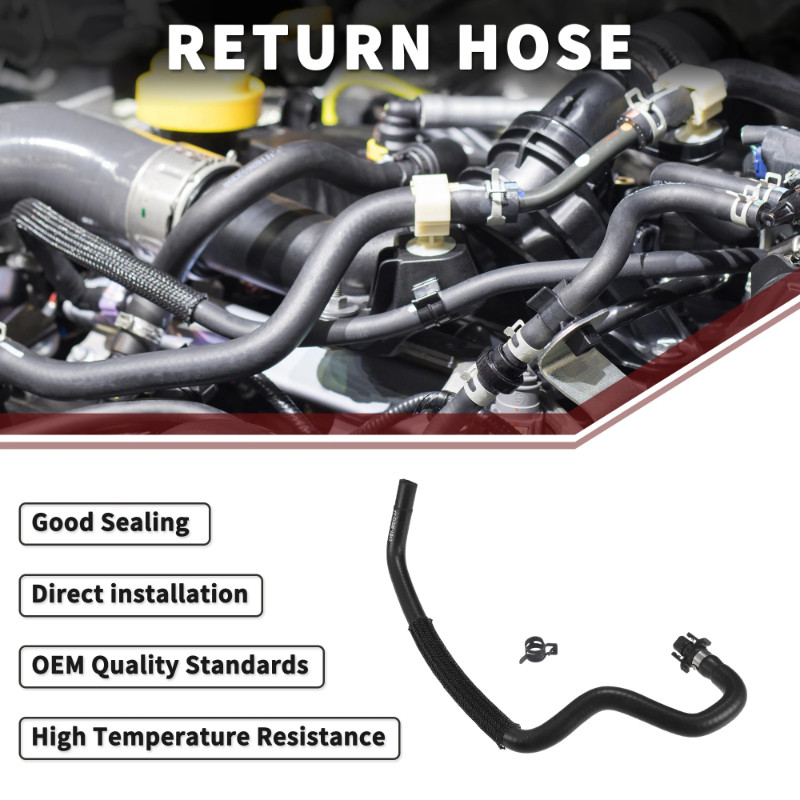 UXCELL Return Hose for Ford Transit Connect 1.6L 2014-2016 No.CV618K012AA/CV6Z8K012L/BV6Z8K012A/BV6