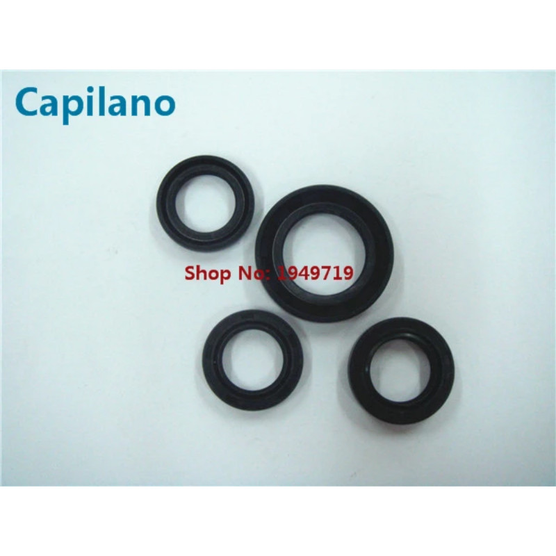 motorcycle full / complete engine oil seal rubber gear shaft seal GY6-125 for 125cc GY6 125 engine