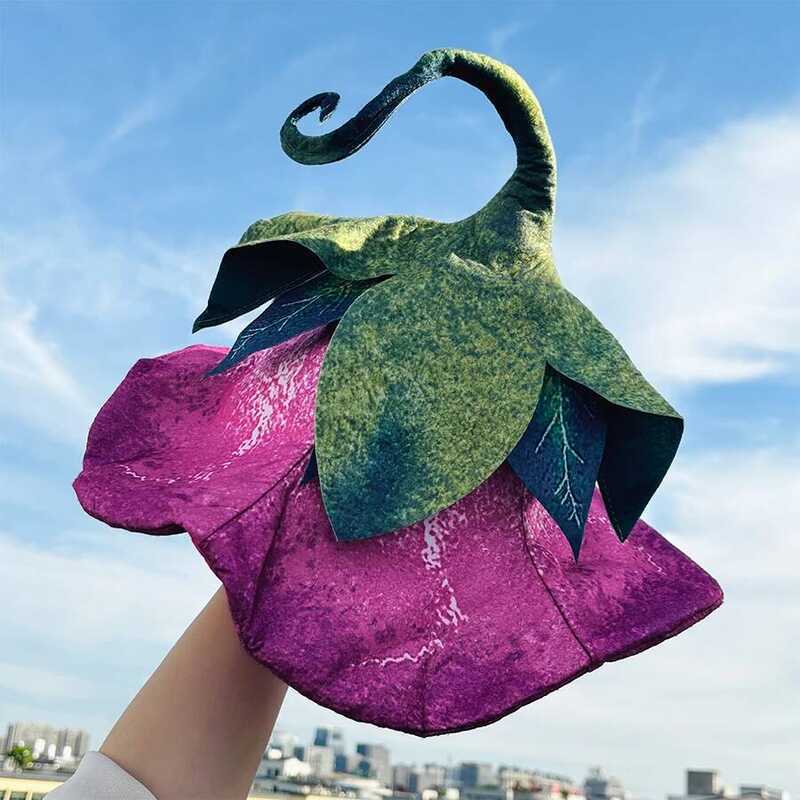 C Decorative Hat Cute Cosplay Wer Hat Witch Hat Hair Felt Hat Party Stage Props Wizard Hat Hallowee