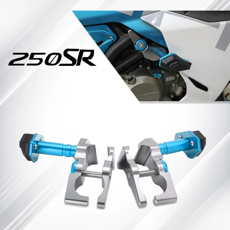 For CFMOTO 250SR 300SR SR 300 250 SR MY22 ABS 2019 - 2025 Motorcycle Accessories Frame Crash Pads E