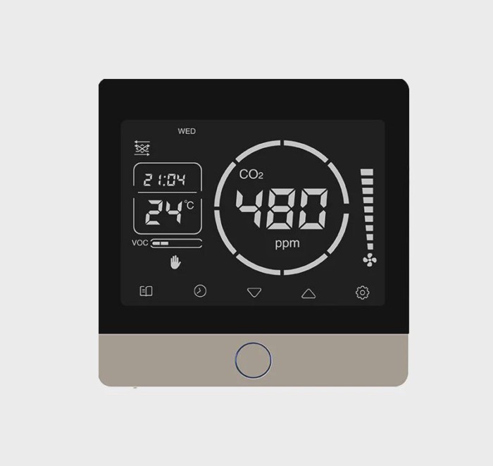 PWM 0-10V EC Fan Controller with Tuya Wifi Modbus and CO2 PM2.5 Fan Controller