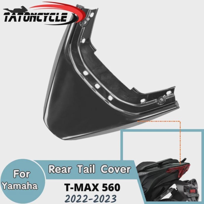 Motorcycle Taillight Upper Sheild for Yamaha TMAX560  TMAX-560 TMAX 560 2022 2023 2024 Rear Tail Co