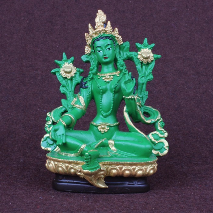 Green Tara, Tantric statues, resin small statues, buddha statue, buddhism, buddhist, figure, figuri