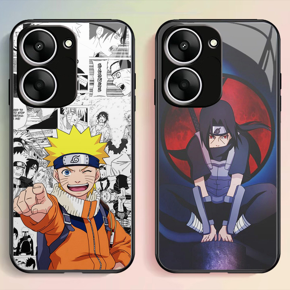 G-23 Naruto HD Glass Casing สําหรับ VIVO Y16 Y03t Y27S Y01 Y01A Y18 Y56 Y03 Y36 IQOO Z9X 5G กรณี