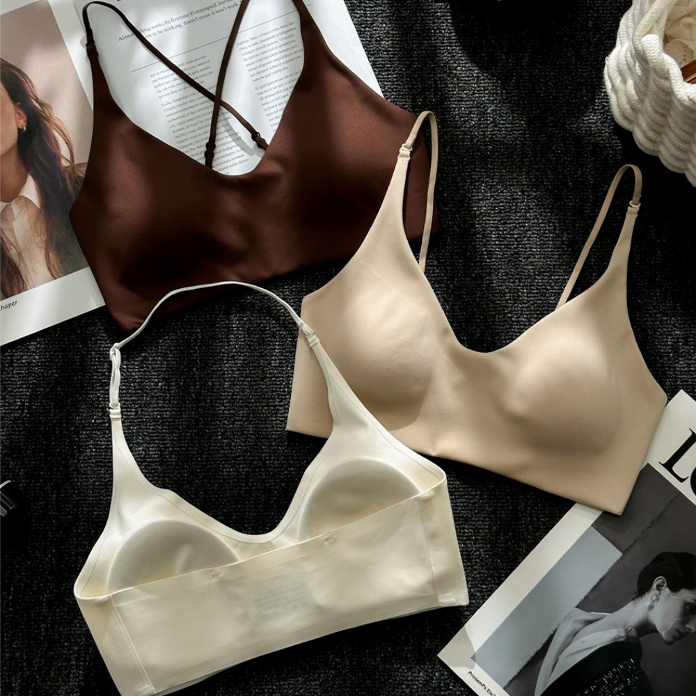 Push Up ฤดูร้อน Backless Bra ผู้หญิง Multiway Seamless Wireless