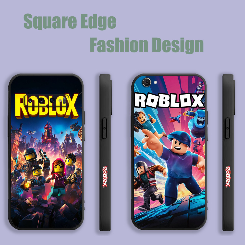 SAMSUNG ปลอกสําหรับSamsung A15 A25 S24 Ultra A55 S23 FE A35 Galaxy S24 Fe A56 ROBLOXเกมน่ารักLCD09 เ