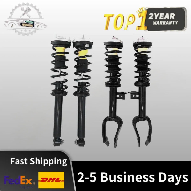 4Pcs Front Rear Shock Struts Assembly Fit BMW F10 528i 535i 550i xDrive AWD
