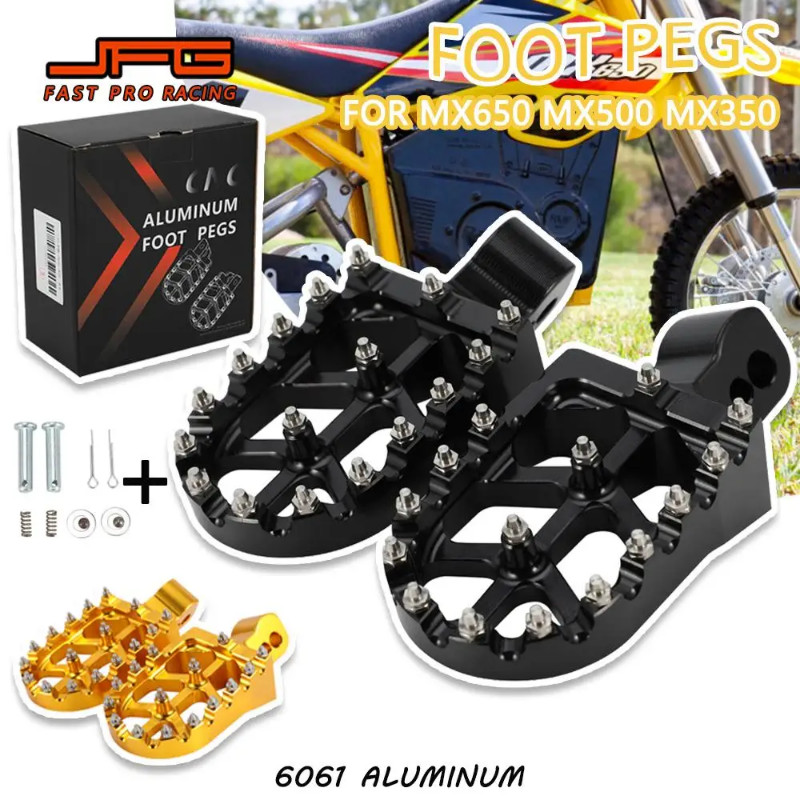 Motorcycles Accessories Footpegs Foot Pegs Pedals Foot Rests Footrests For MX650 MX500 SX500 MX 650