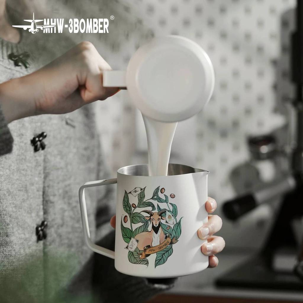 ขาย MHW-3BOMBER นม Frothing Pitcher 500/600ml ถ้วยนมสแตนเลสเหยือกนม Espresso Latte Art Cup อุปกรณ์กา