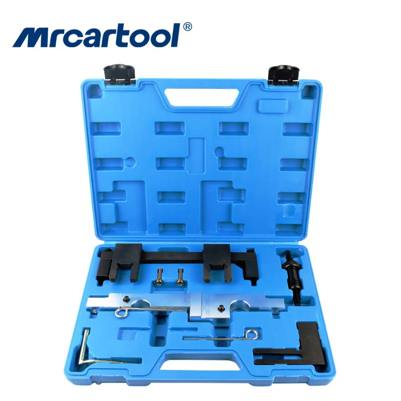 MR CARTOOL 7Pcs Car Timing Tool Engine Camshaft Locking Timing Tools Set Kit For BMW N43 1.6 2.0 E8