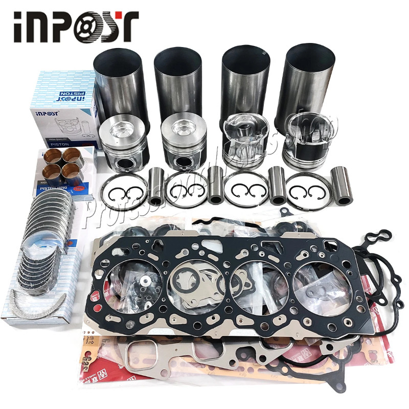 4JK1 Engine Overhaul Rebuild Kit For ISUZU Engine 4JK1 4JK1T Excavator Loader Liner Piston Ring Bea