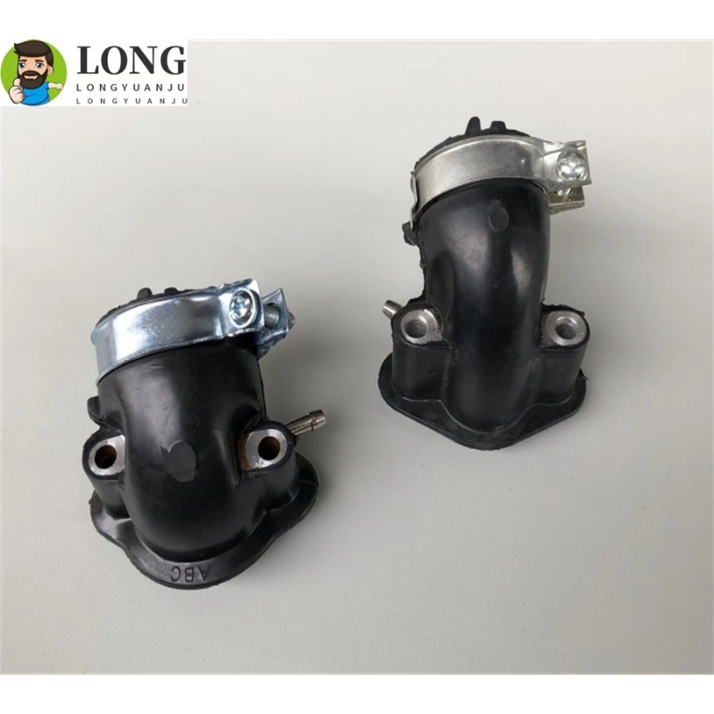 Motorcycle GY6 Carburetor Intake Manifold Pipe Moped Scooter ATV Go Kart Engine Part intake For GY6