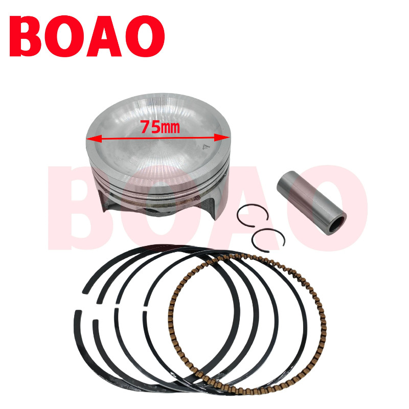 75mm piston ring kit for Aprilia SR300 GTS300 motorcycle engine cylinder assembly
