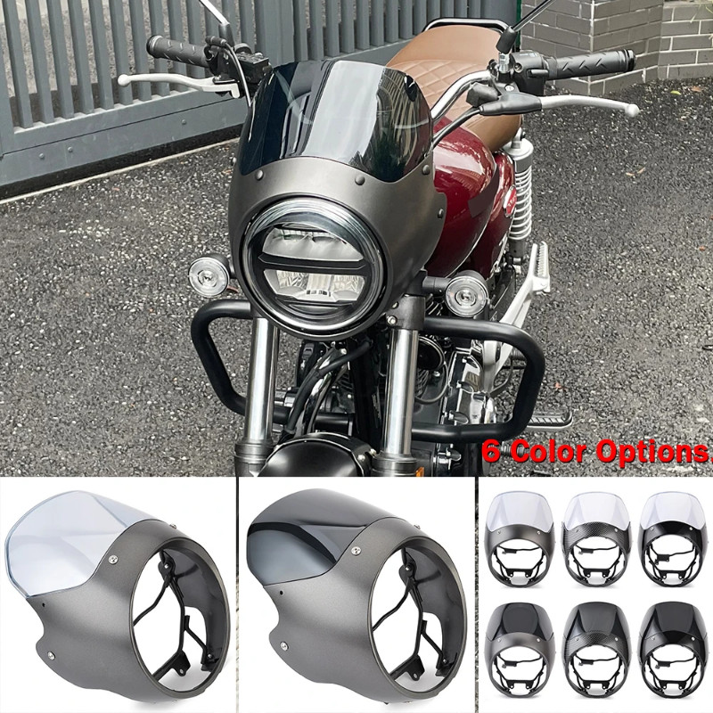 Windscreen Fairing Front Headlight Cover For Honda GB350S GB350 2023 2024 / GB 350 350S