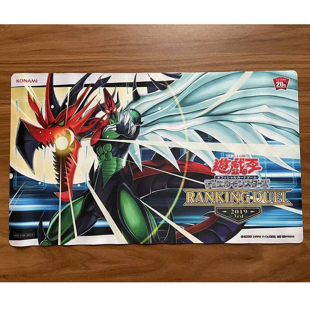 Yu-Gi-Oh Playmat Elemental HERO Flame Wingman การ์ดเกม Pad YGO Mat KMC TCG YuGiOh Mat-163