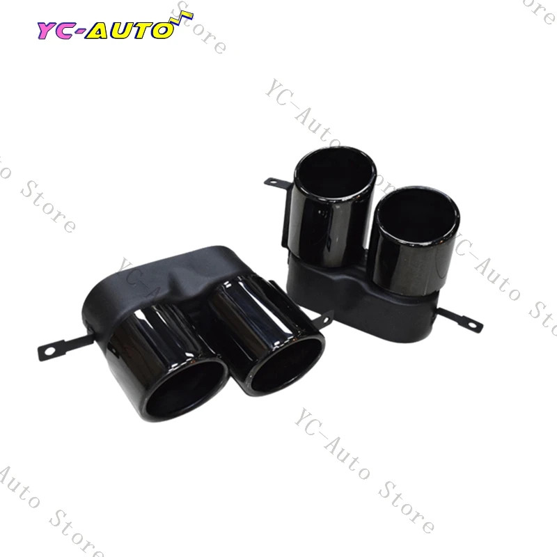 Rear Exhaust Tips Tailpipes Modified Exhaust Tip Nozzle Car Accessories For BMW 3 Series G20 G21 G2