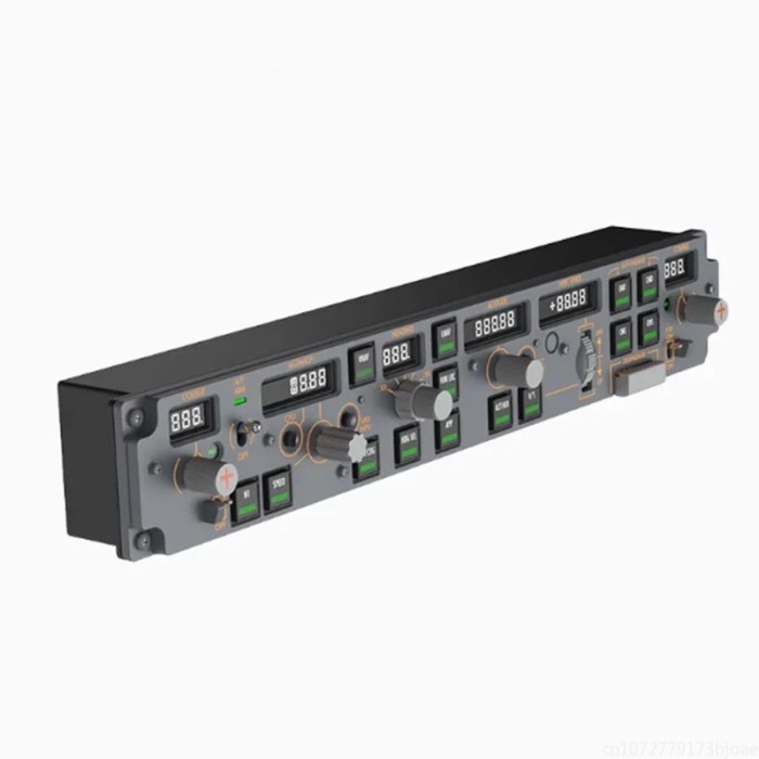 COCKPIT MASTER Flight Games Simulation MCP Panel Mode Control Panel Flight Simulator Panel For PMDG