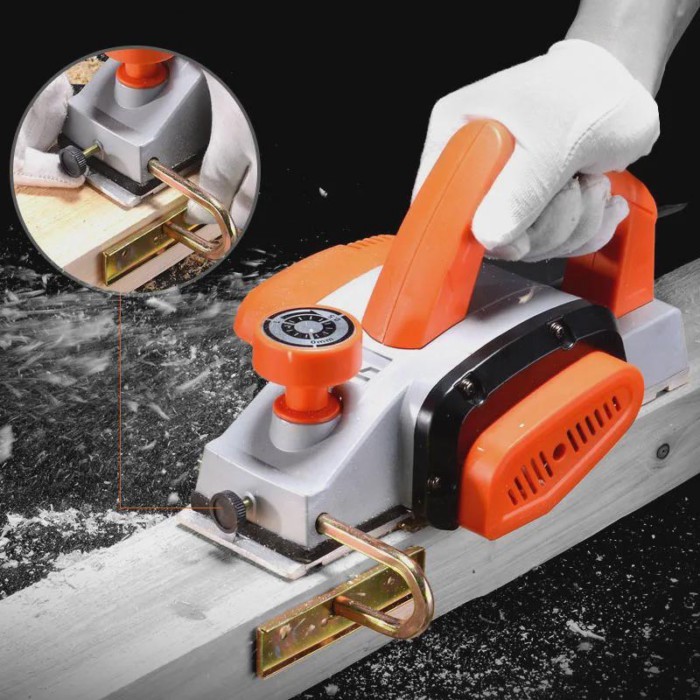 Portable Electric Planer Woodworking Planer Household Multifunctional Electric Planer  Woodworking