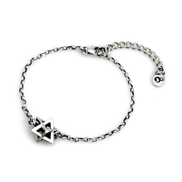 OHM Merkaba Bracelet ชุดสร้อยเงินแท้ พร้อมบีดเงิน เครื่องประดับเงินแท้ OHM Thailand
