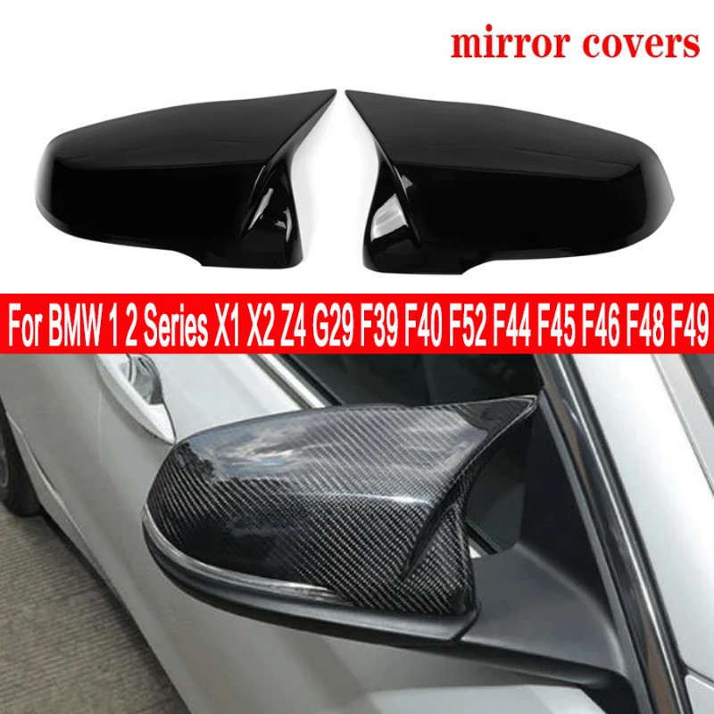 For BMW 1 2 Series X1 Z4 G29 F40 F45 F46 F48 carbon fiber rearview mirror housing side view mirror
