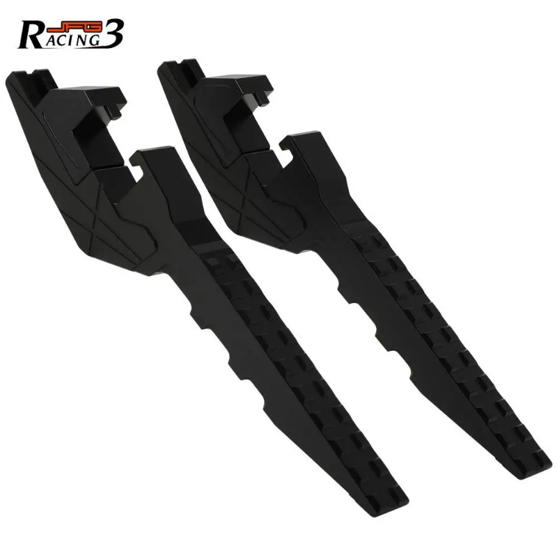 Motorcycles Pedal Foot Pegs Extension Bracket kit Electric Vehicle E-Bike Aluminum For Sur Ron Surr