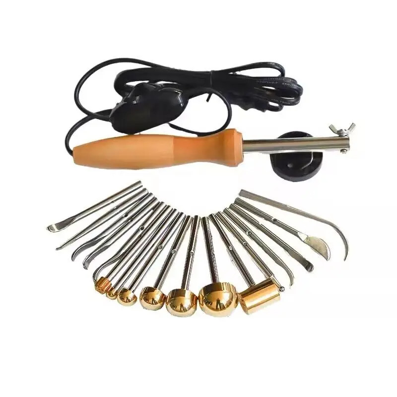 Cloth Flower Making Tools 220V 110V Hot Stamper High-grade Log Color Handle Clothing Flower