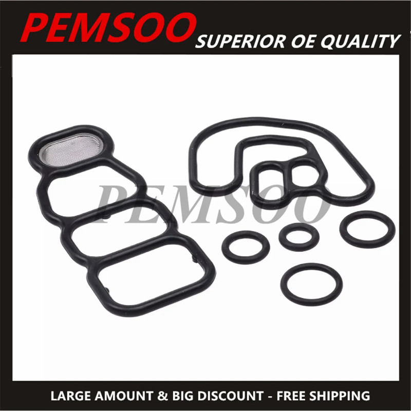 For Honda spool valve filter seal 05-07 Accord Odyssey V6 solenoid valve gasket 15826-RDV-J01 15826