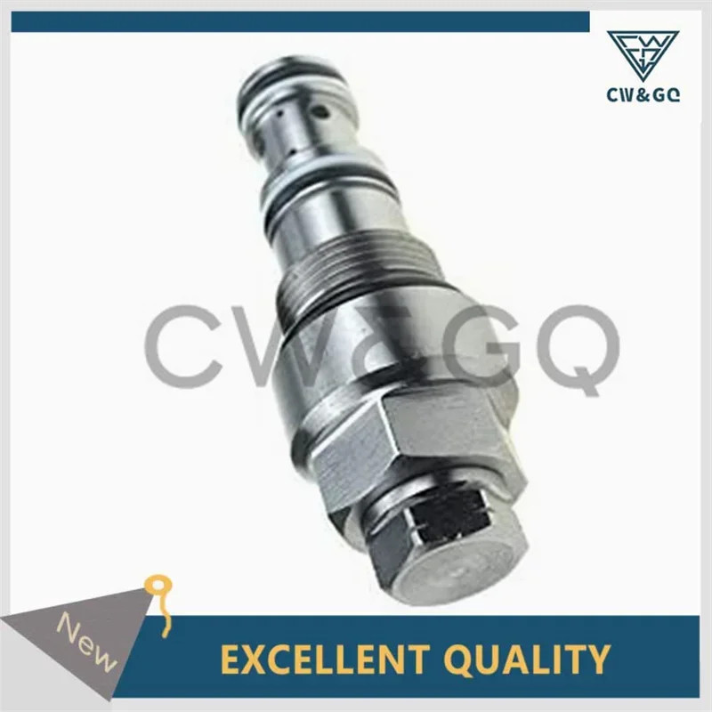 Excavator PC200-8 S6D107 Relief Valve Assy Unloading Valve 723-40-57200 7234057200