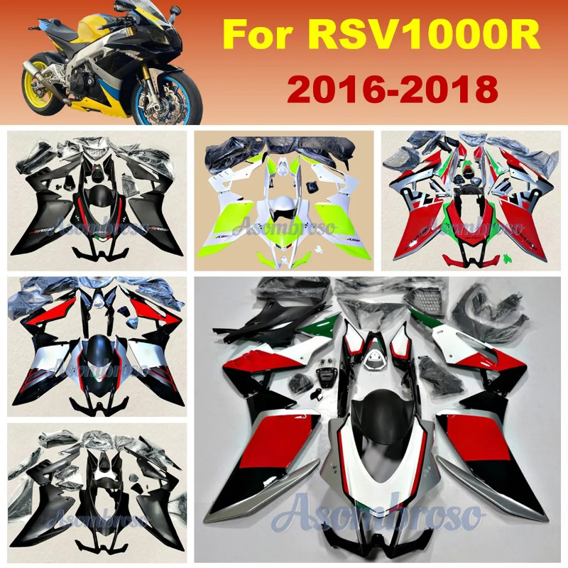 Complete Set Fairing kits Fit for Aprilia RSV4 RSV1000 2016 2017 2018 RSV 1000R RSV4RR  Motorcycle