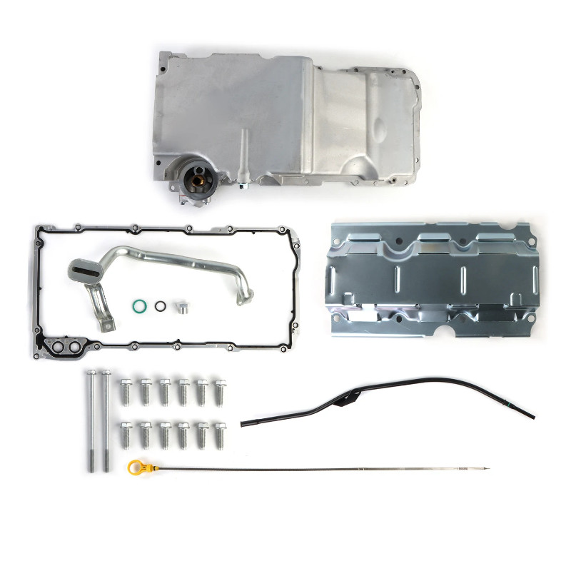 1Set Engine Low Profile Oil Pan Kit For LS1 LS2 LS3 LS6 4.8L 5.3L 6.0L 6.2L 12551577 12551581 12558